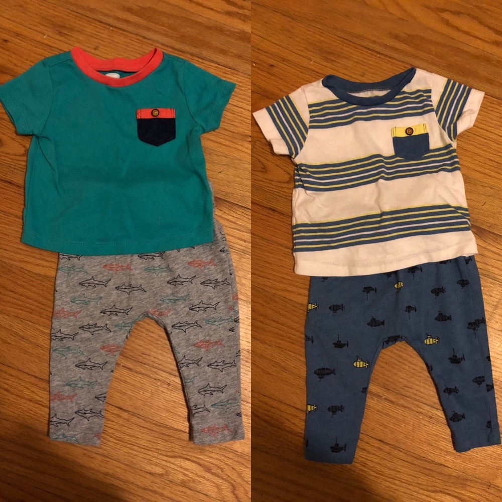 Baby boy two piece outfits